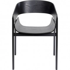 Chair with Armrest Biarritz Black